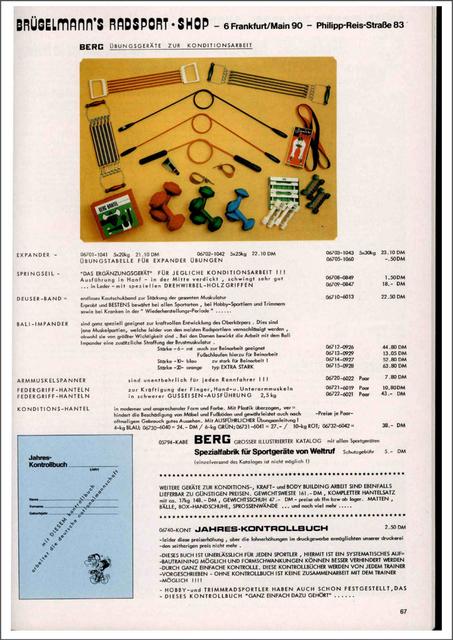 Brügelmann catalog (1980)