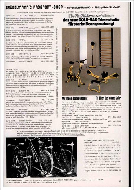 Brügelmann catalog (1980)