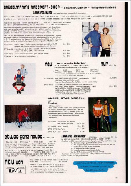 Brügelmann catalog (1980)