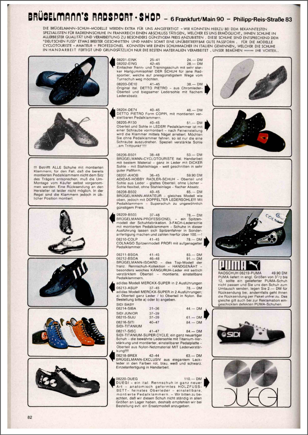 Brügelmann catalog (1980)