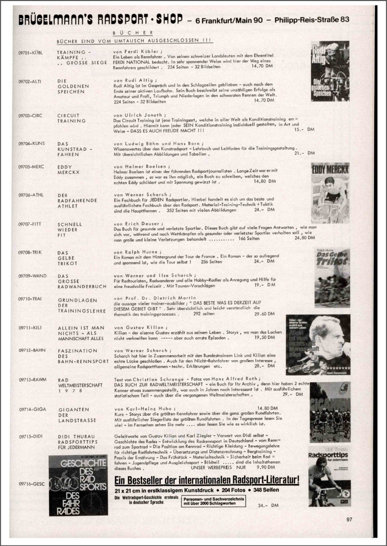 Brügelmann catalog (1980)