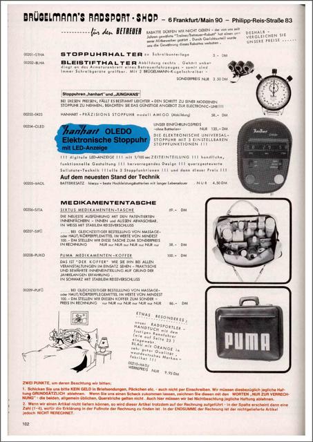 Brügelmann catalog (1980)