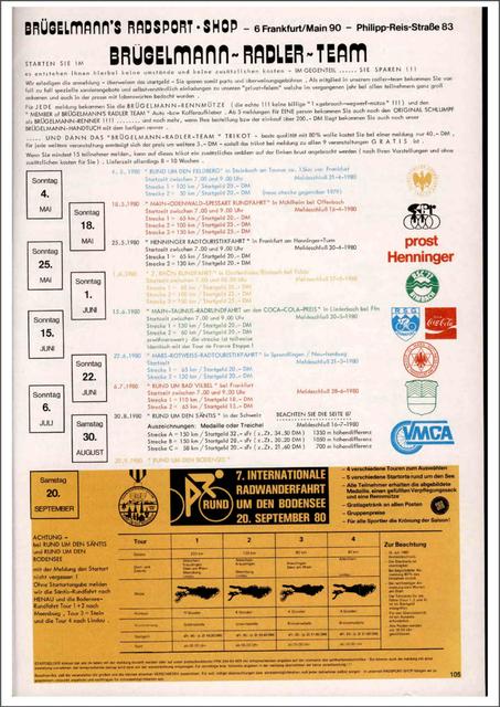 Brügelmann catalog (1980)