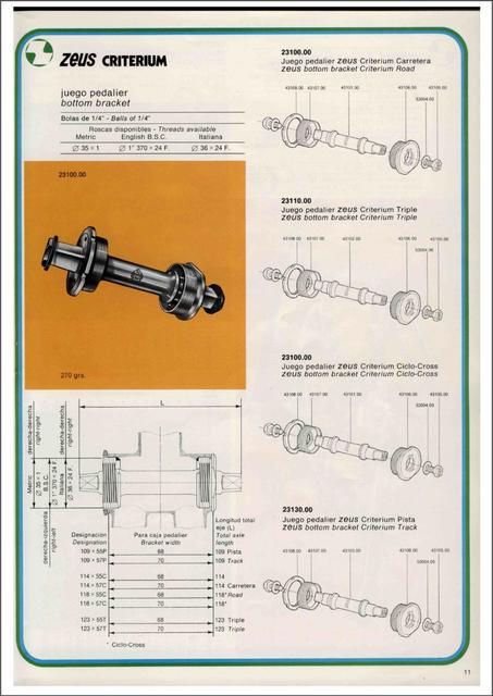 Zeus catalog # 104 (1980)