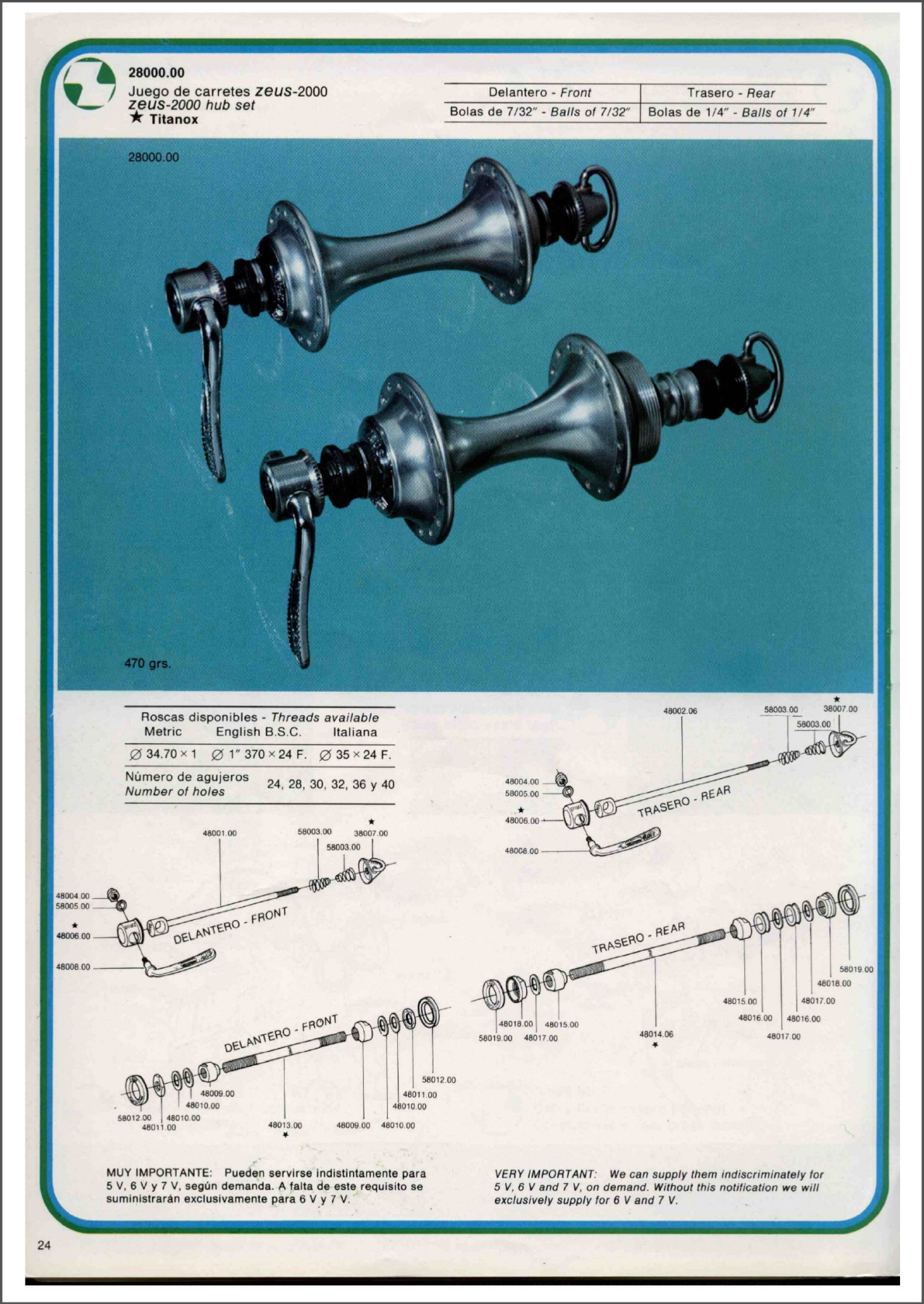 Zeus catalog # 104 (1980)
