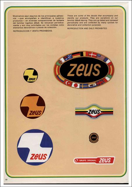 Zeus catalog # 104 (1980)