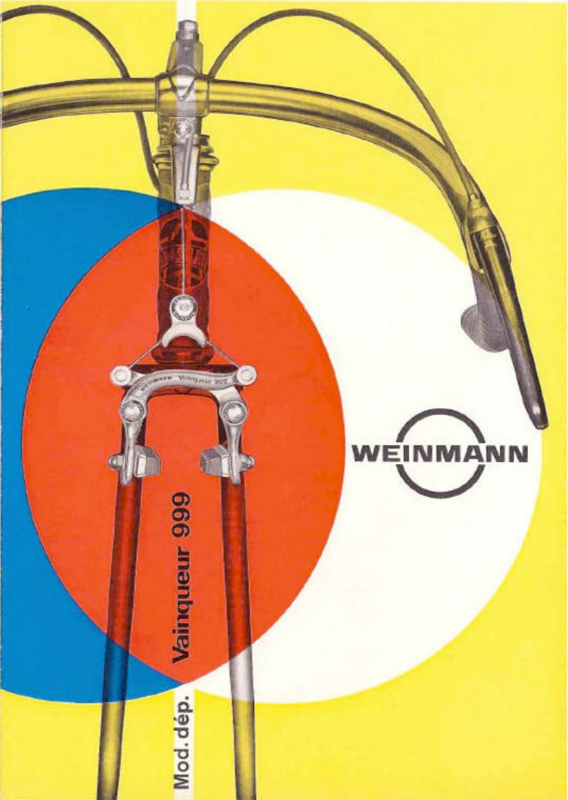 Weinmann Vainqueur 999 brake caliper instructions (1964)