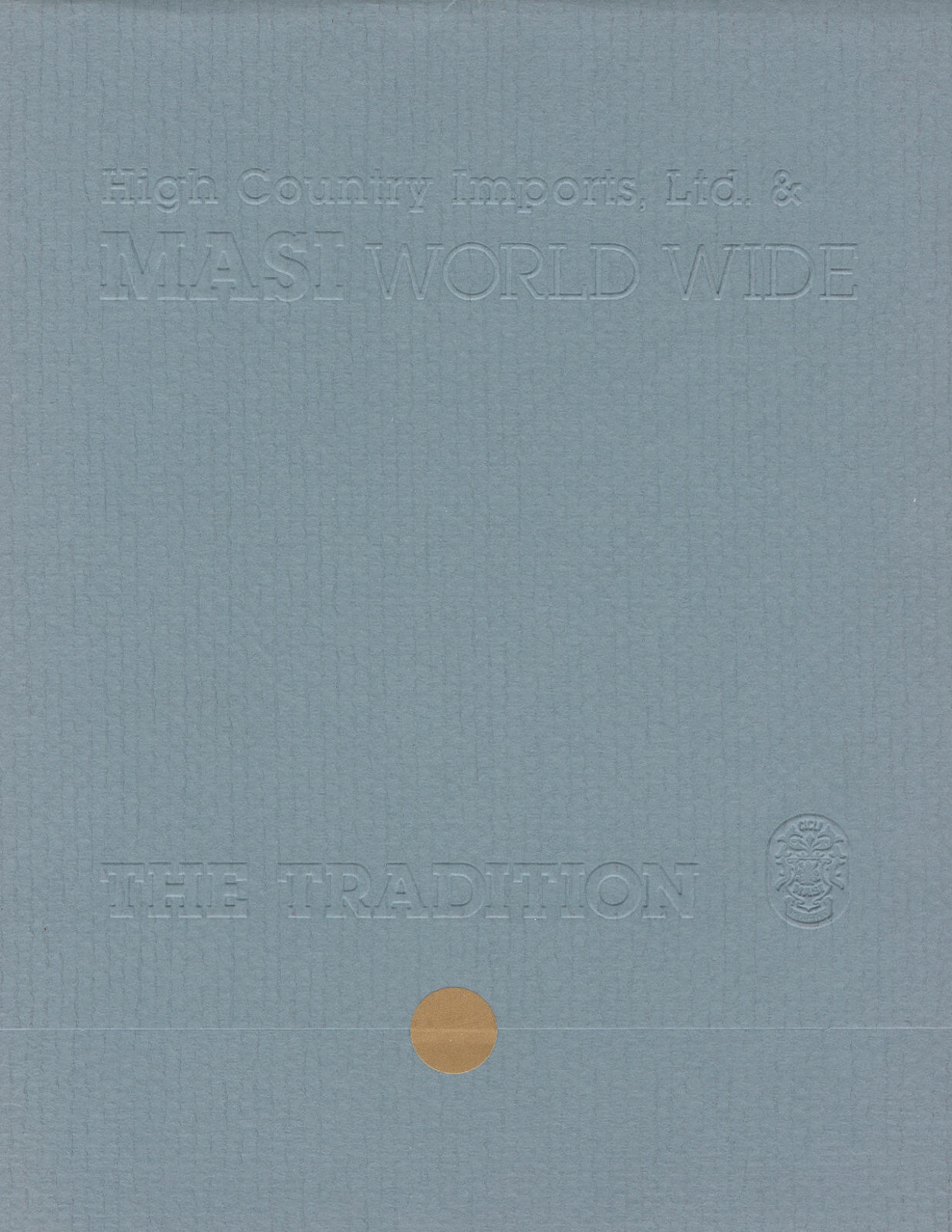 Masi USA catalog (1985)