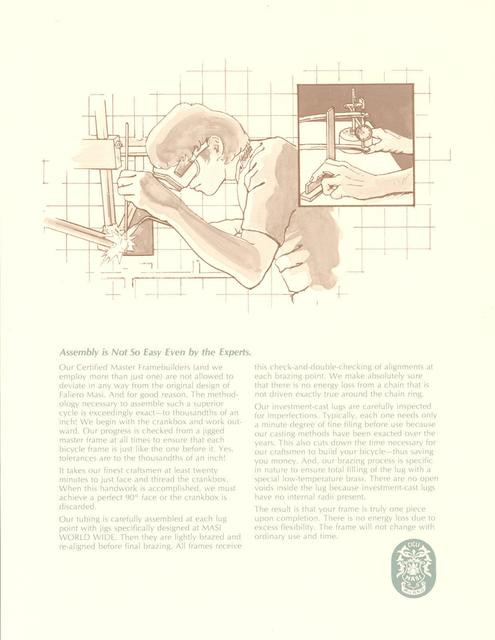 Masi USA catalog (1985)