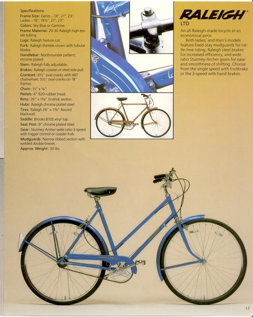 Raleigh catalog (1973)