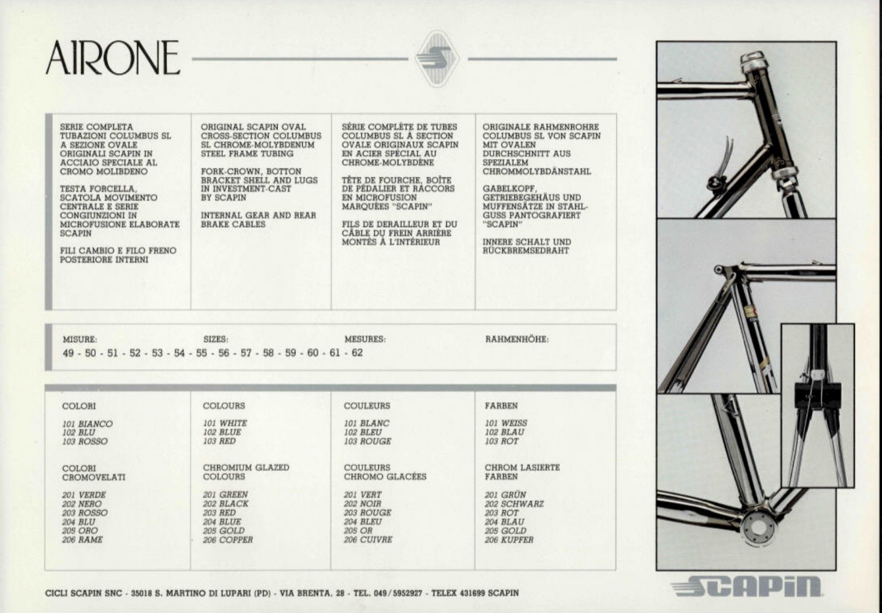 Scapin catalog (1985)
