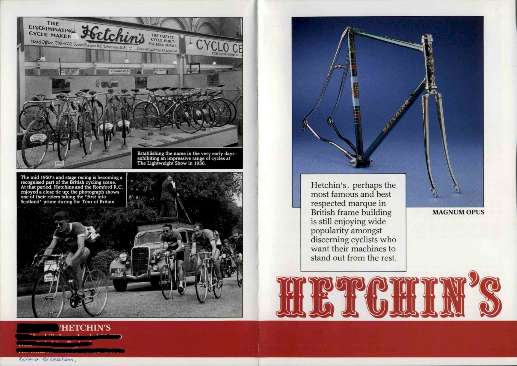 Hetchin's catalog (1987)