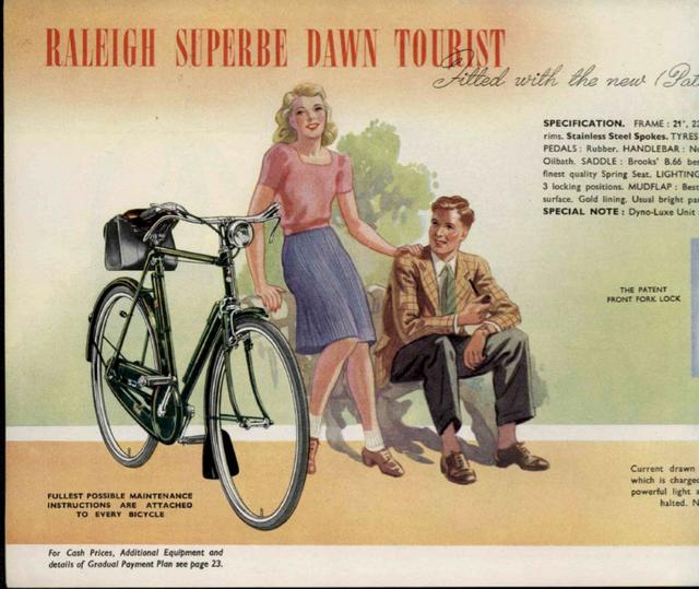 Raleigh catalog (1946)