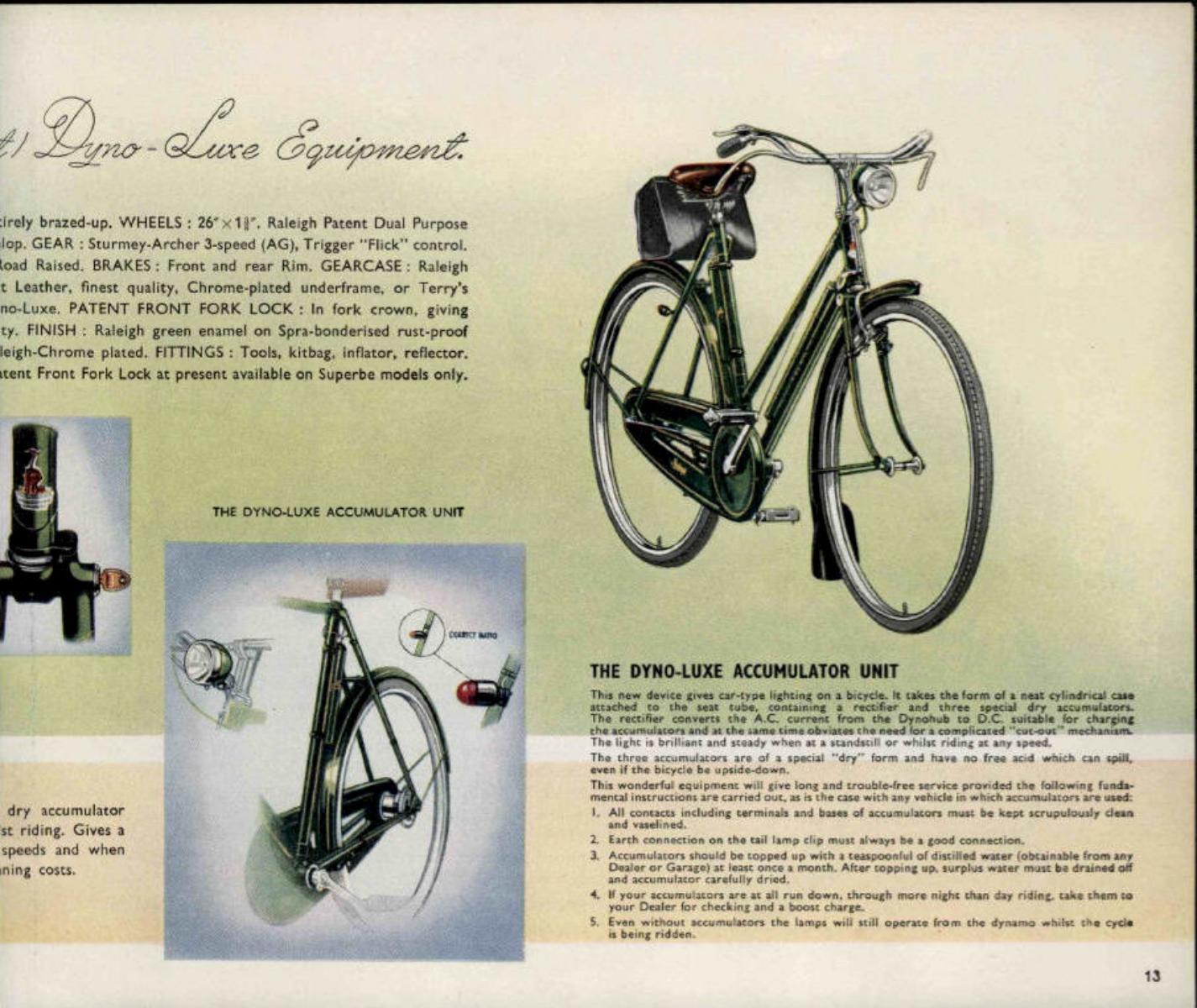 Raleigh catalog (1946)
