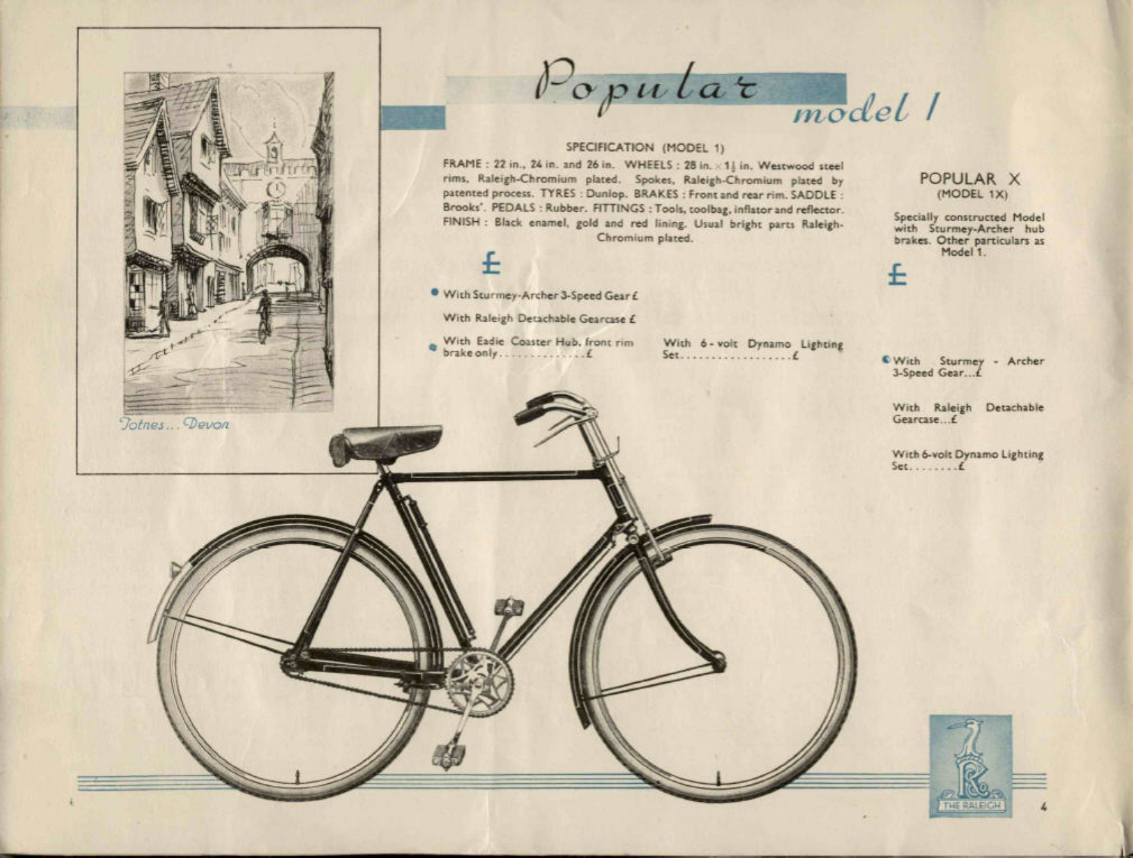 Raleigh catalog (1936)