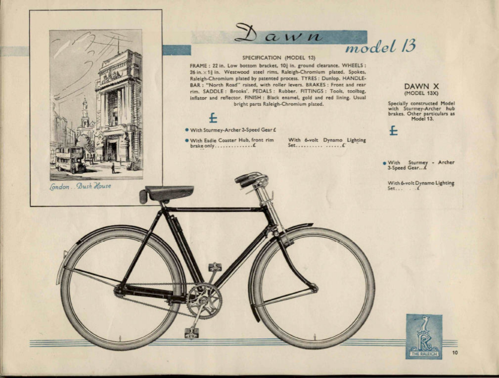 Raleigh catalog (1936)