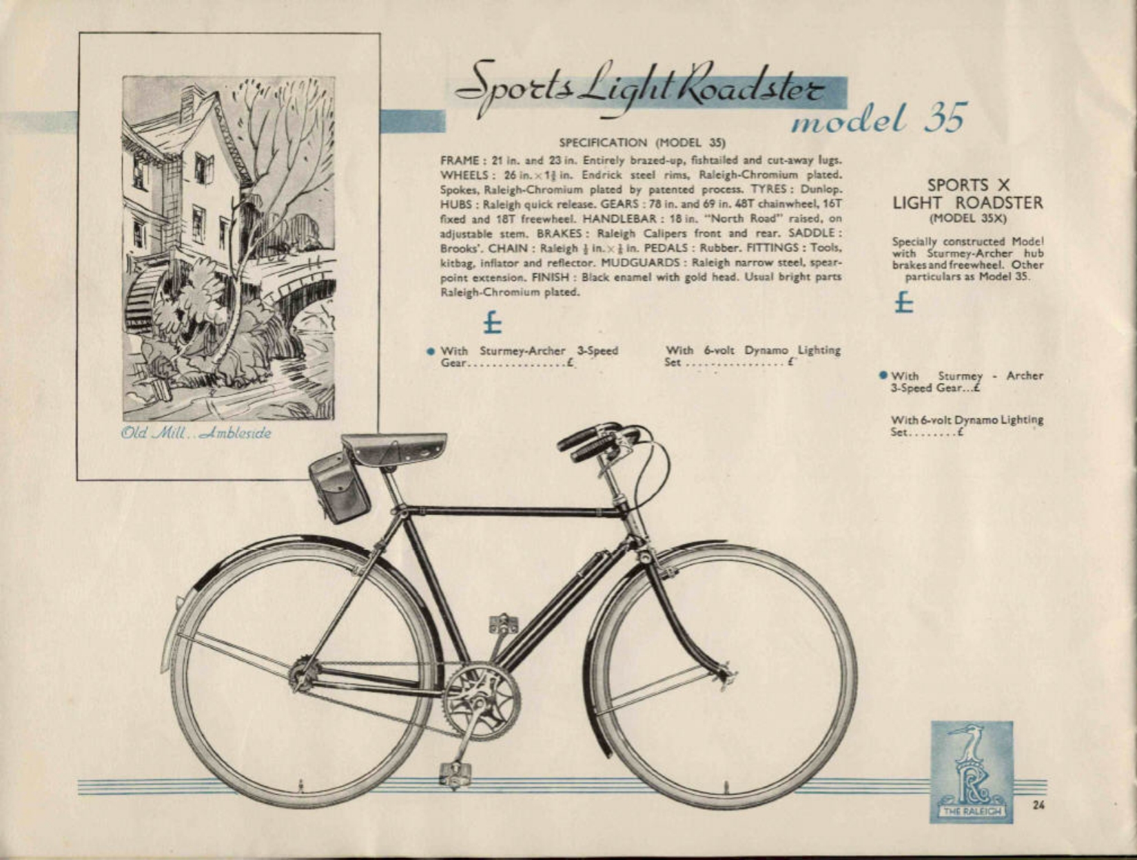 Raleigh catalog (1936)