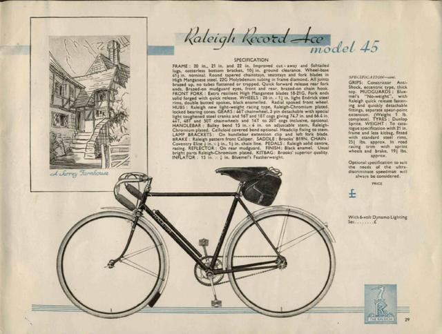 Raleigh catalog (1936)