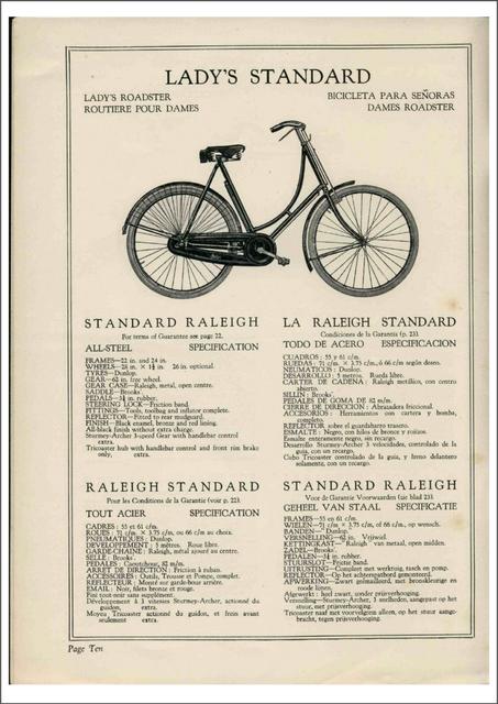 Raleigh catalog (1928)