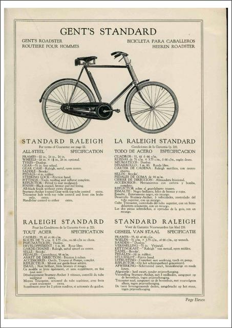 Raleigh catalog (1928)