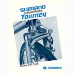 Shimano Tourney center-pull brake caliper brochure (10-1972)