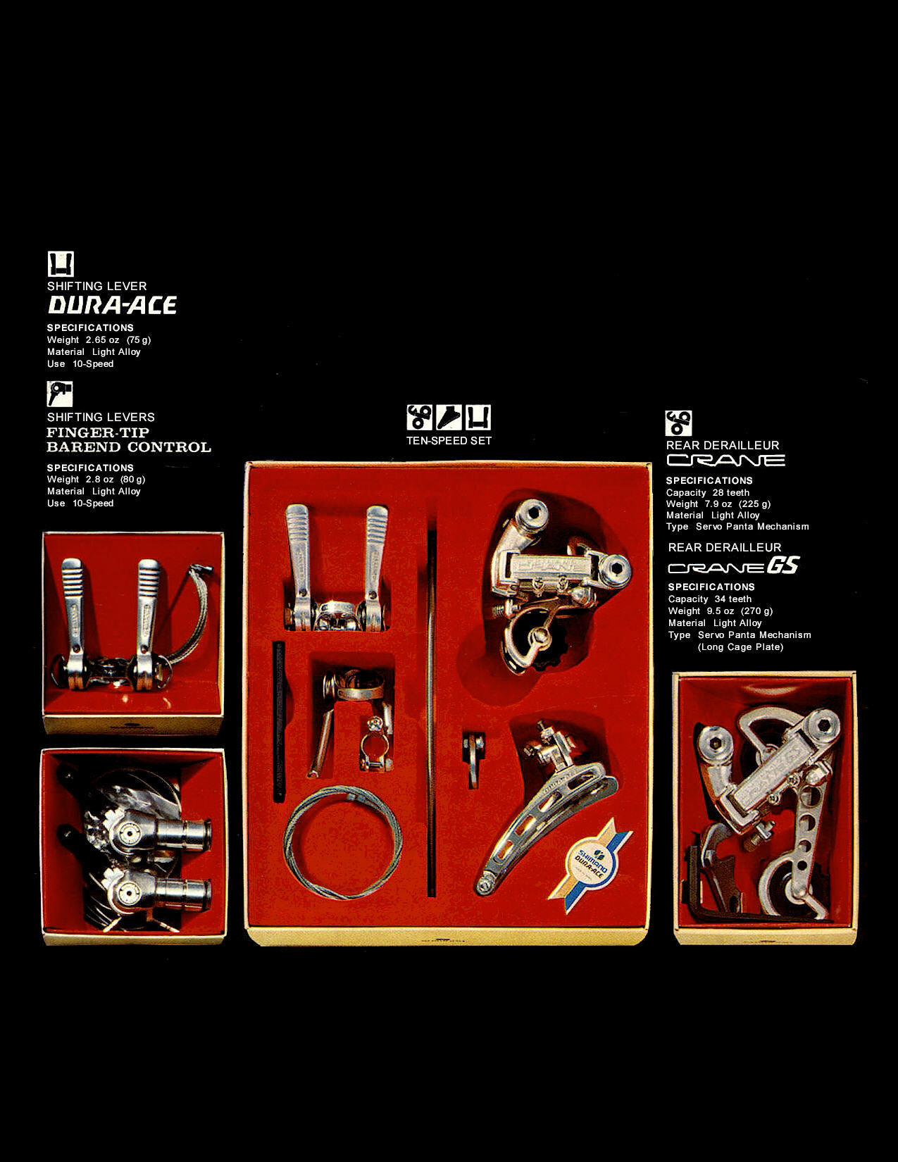 Shimano Dura-Ace catalog  (12-1973)