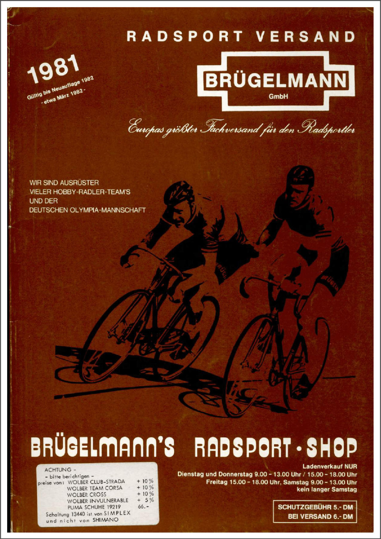 Brügelmann catalog (1981)