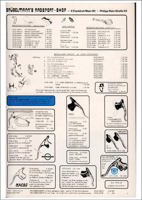 Brügelmann catalog (1981)