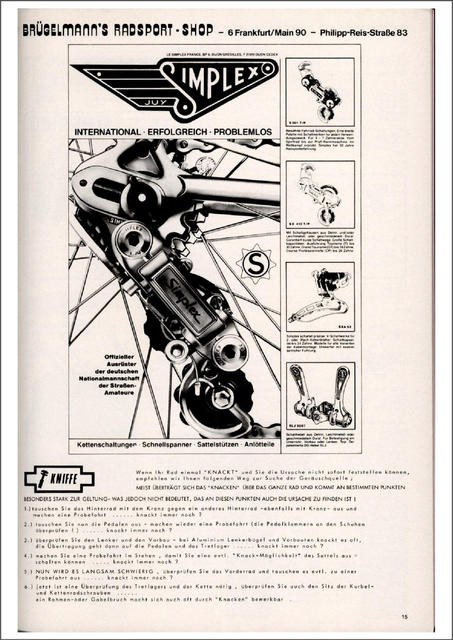 Brügelmann catalog (1981)