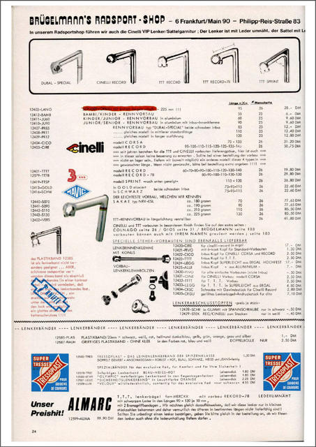 Brügelmann catalog (1981)