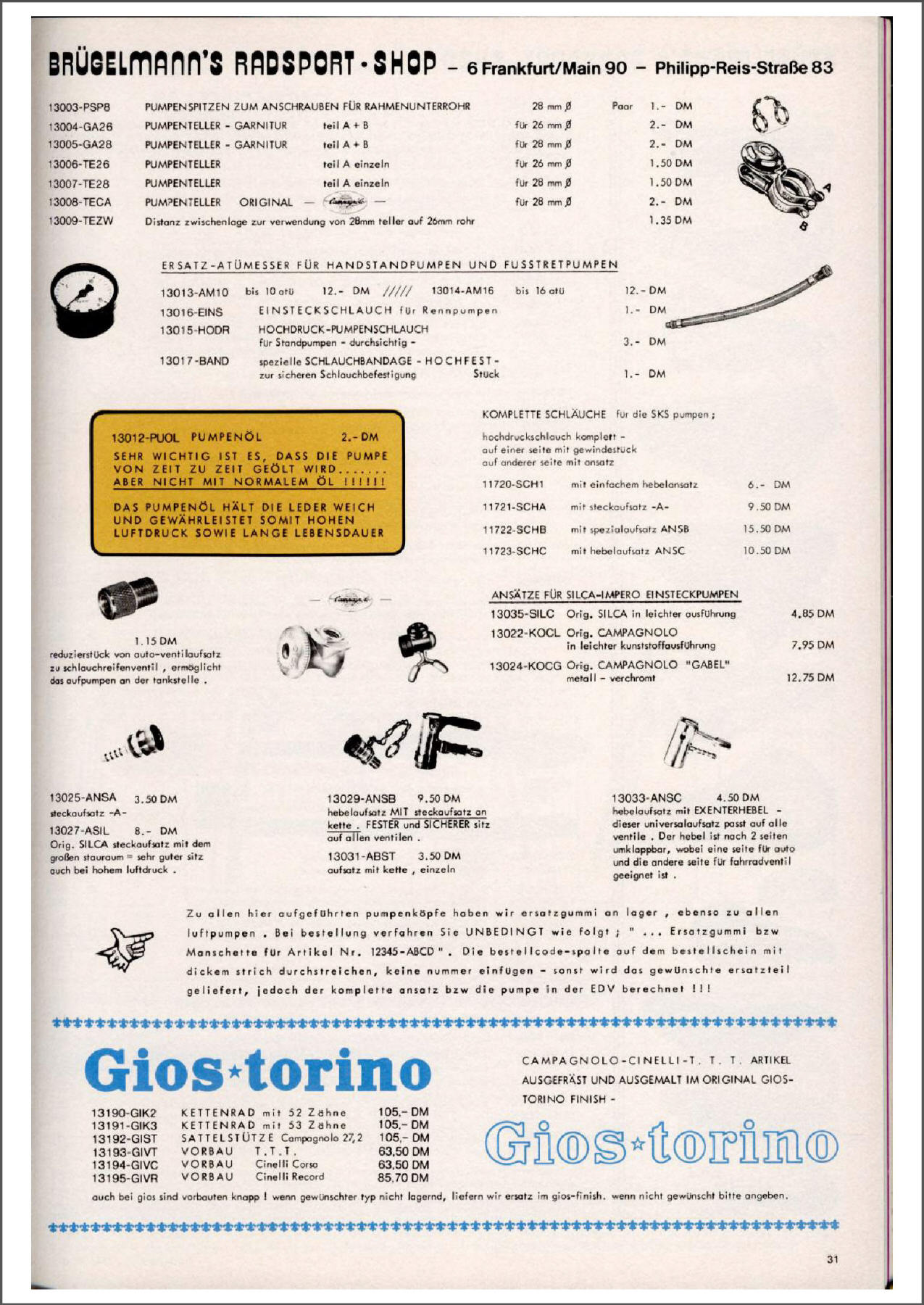 Brügelmann catalog (1981)