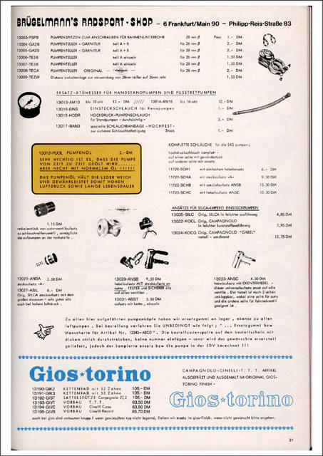 Brügelmann catalog (1981)