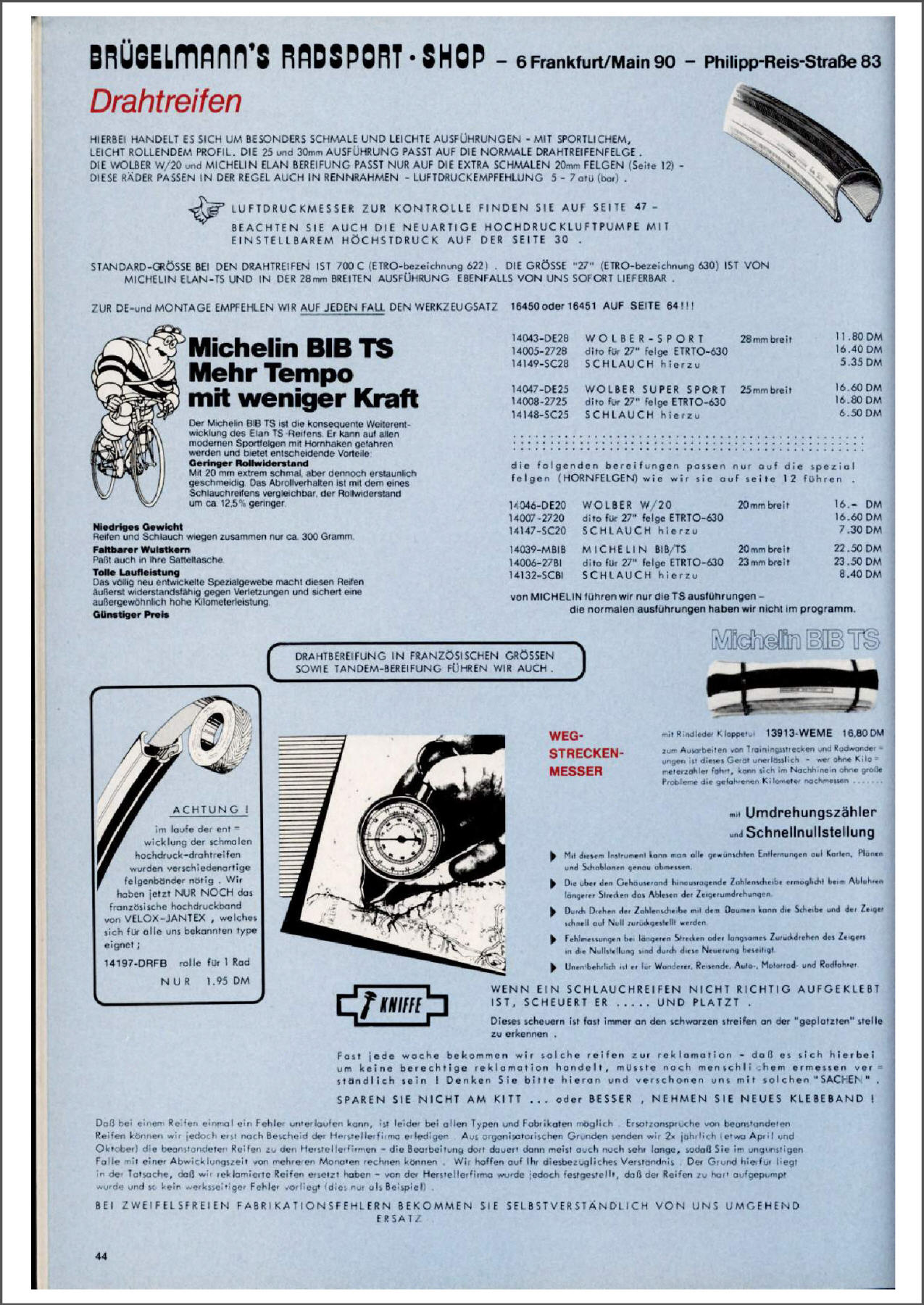 Brügelmann catalog (1981)