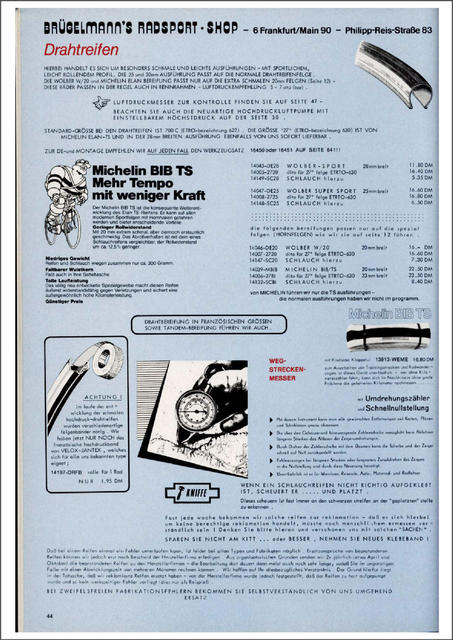 Brügelmann catalog (1981)