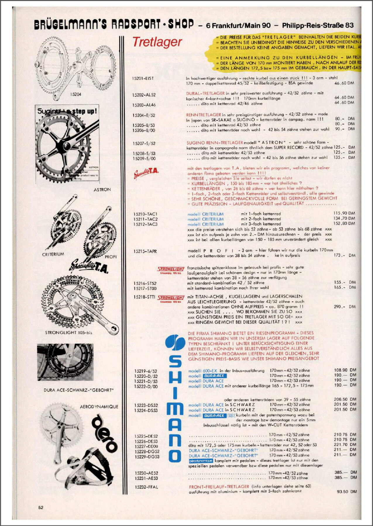 Brügelmann catalog (1981)