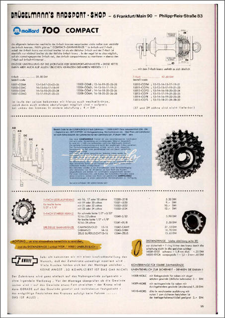 Brügelmann catalog (1981)