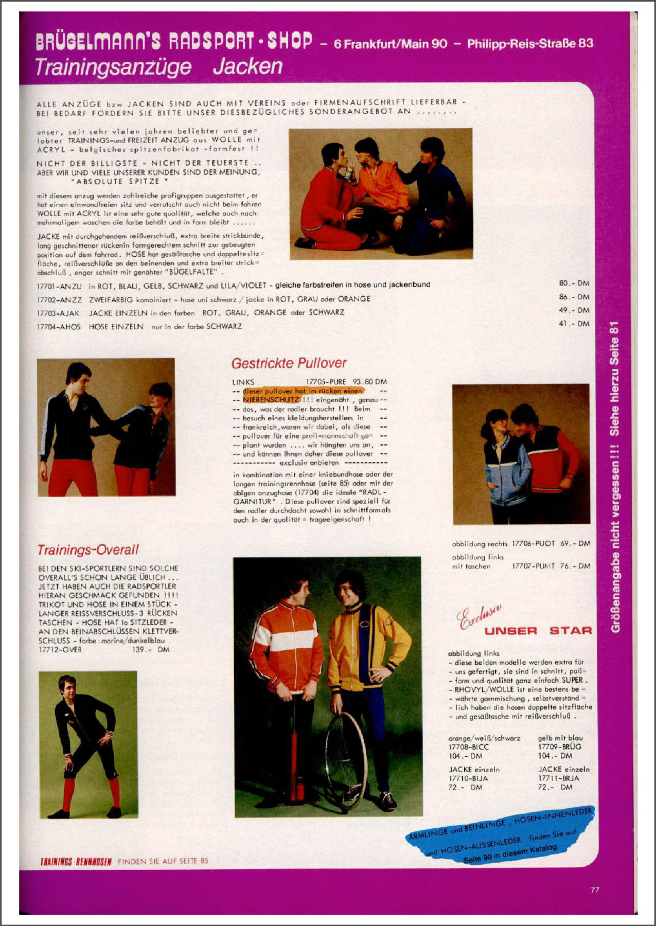 Brügelmann catalog (1981)
