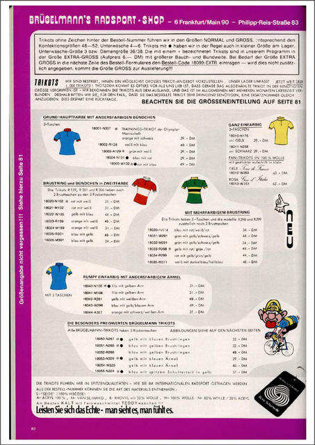 Brügelmann catalog (1981)