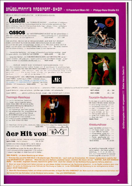 Brügelmann catalog (1981)