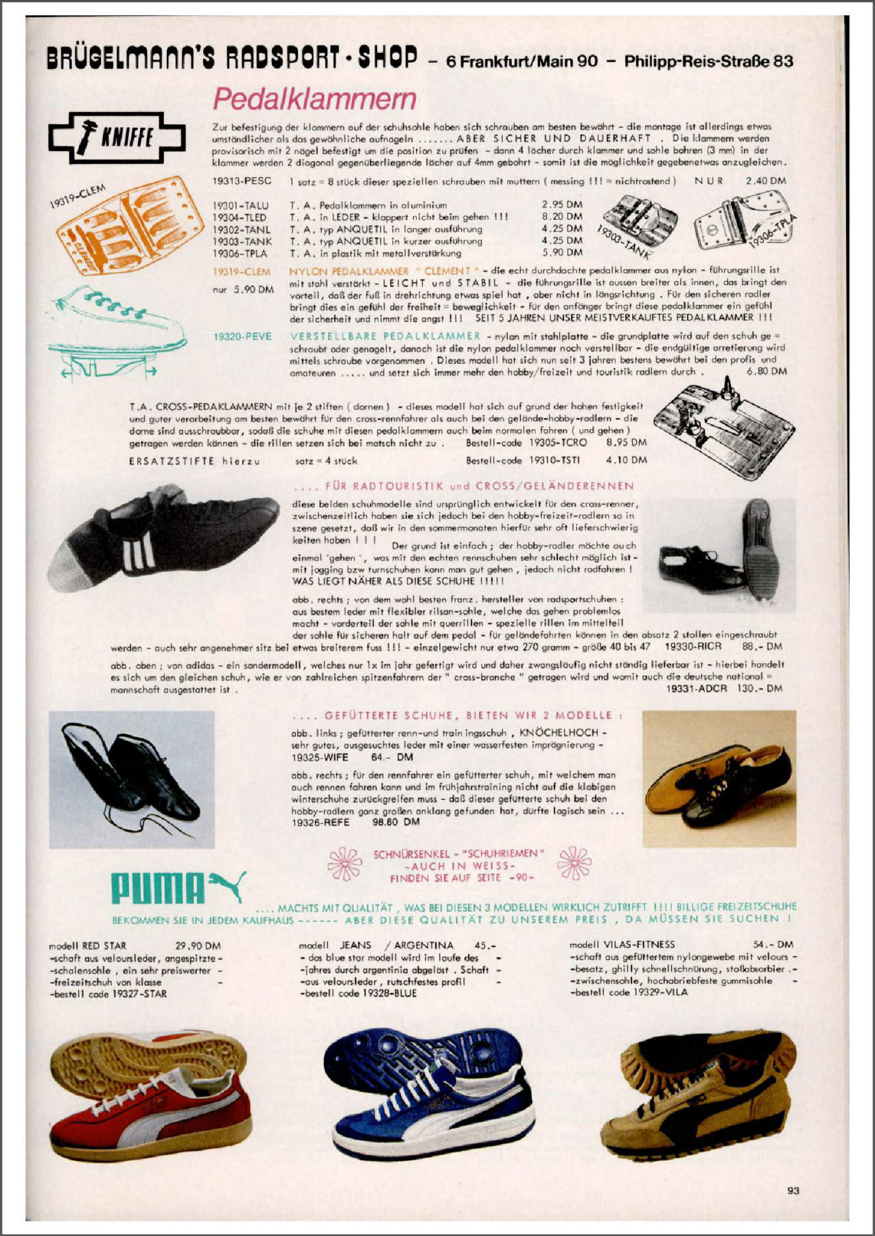 Brügelmann catalog (1981)