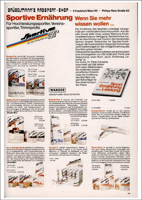 Brügelmann catalog (1981)
