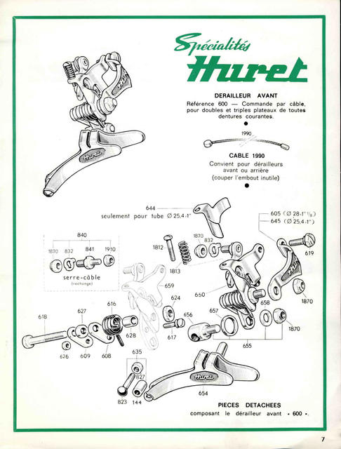 Huret catalog (1966)