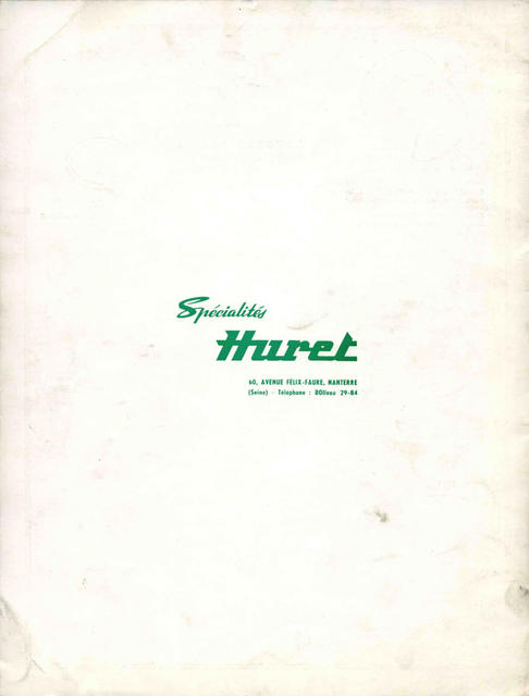 Huret catalog (1966)