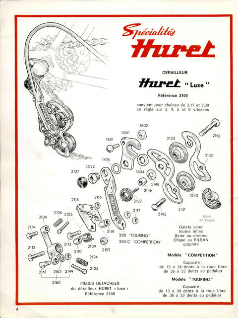 Huret catalog (1969)