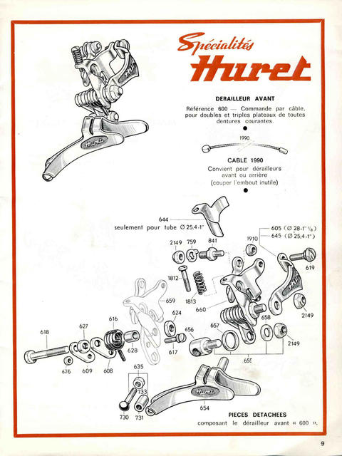 Huret catalog (1969)