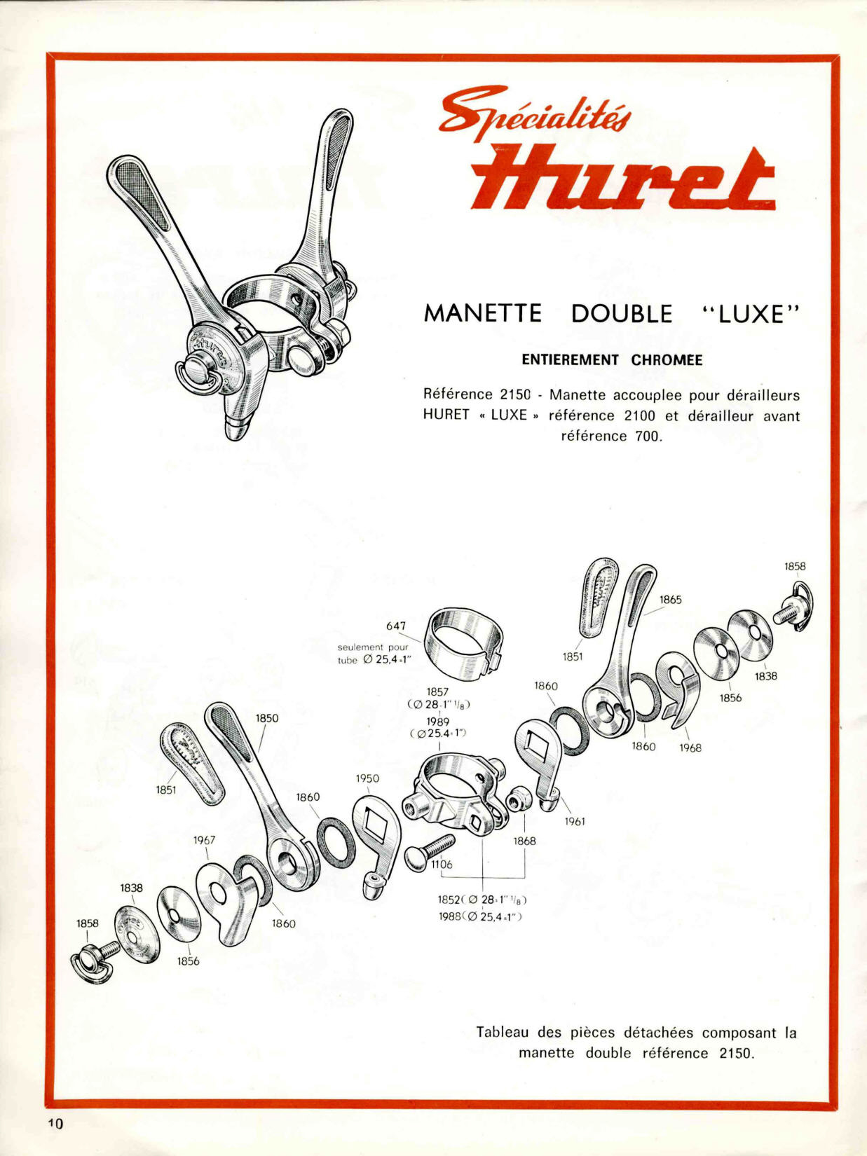 Huret catalog (1969)