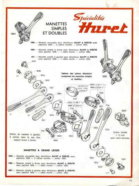 Huret catalog (1969)