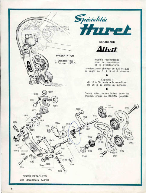 Huret catalog (1970)