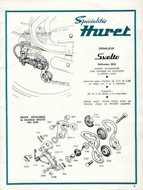 Huret catalog (1970)