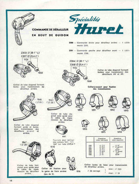 Huret catalog (1970)